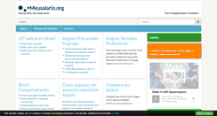 Desktop Screenshot of meusalario.com